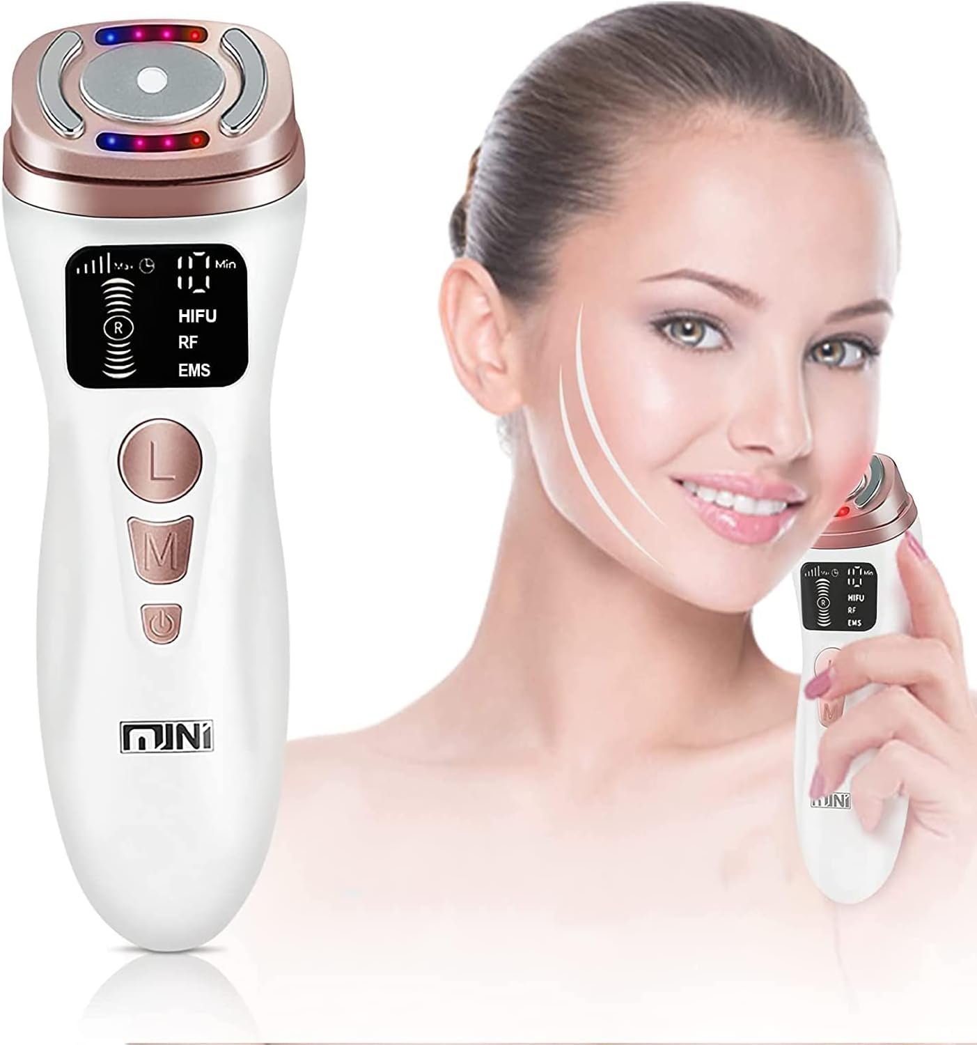 Mini HIFU Facial Lifting Device | جهاز الميني هايفو لشد البشرة والوجه - Image 3