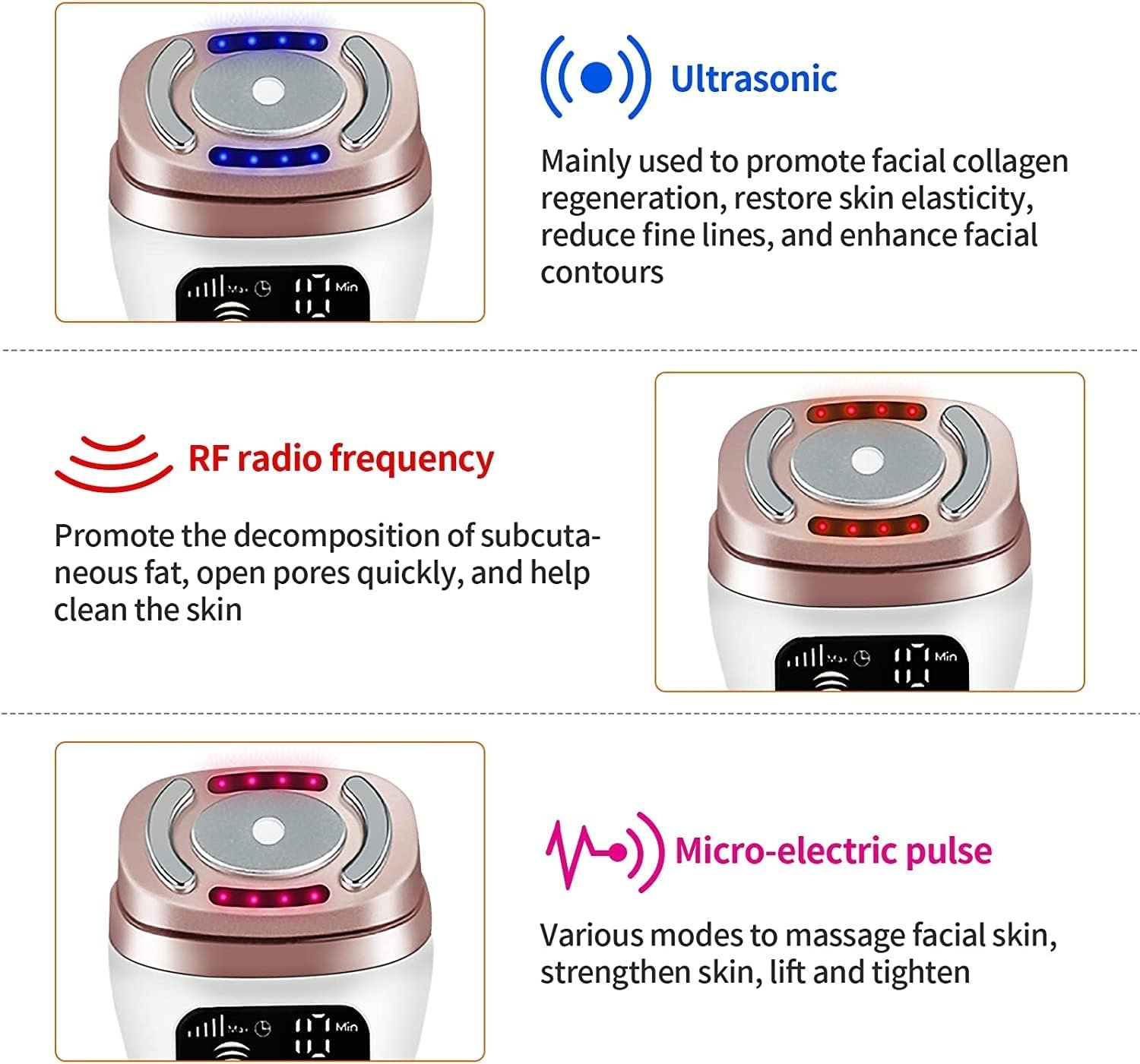 Mini HIFU Facial Lifting Device | جهاز الميني هايفو لشد البشرة والوجه - Image 5