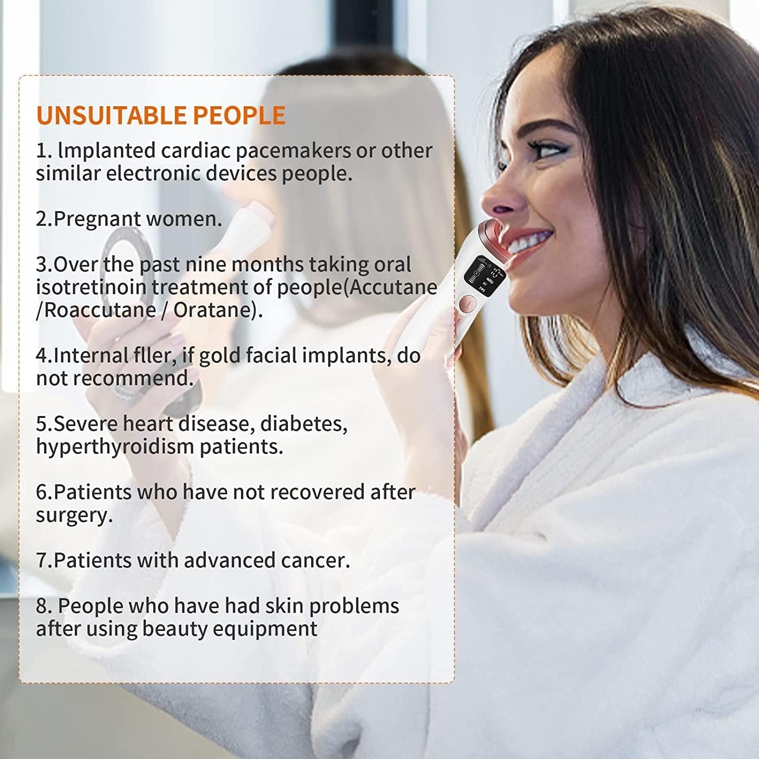 Mini HIFU Facial Lifting Device | جهاز الميني هايفو لشد البشرة والوجه - Image 7