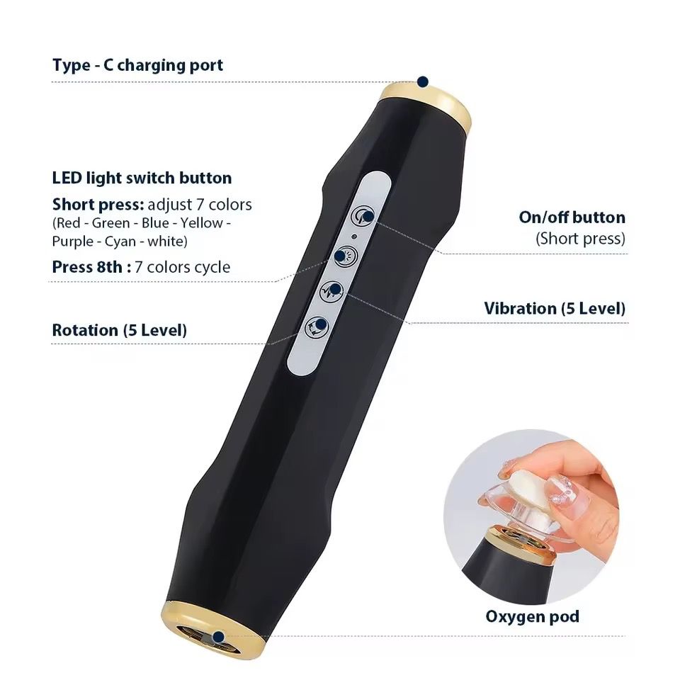 Dynamic Oxygen Bubble Kits | جهاز الأوكسجين بابل لتفتيح وتجديد البشرة - Image 7