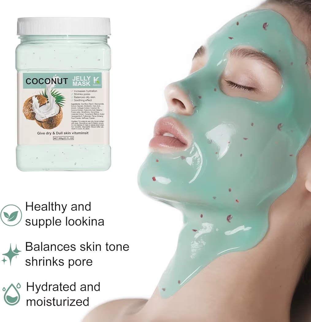 ماسك جيلي جوز الهند Coconut Jelly Mask لترطيب وتهدئة البشرة – (650g) | Coconut Jelly Mask - Image 4