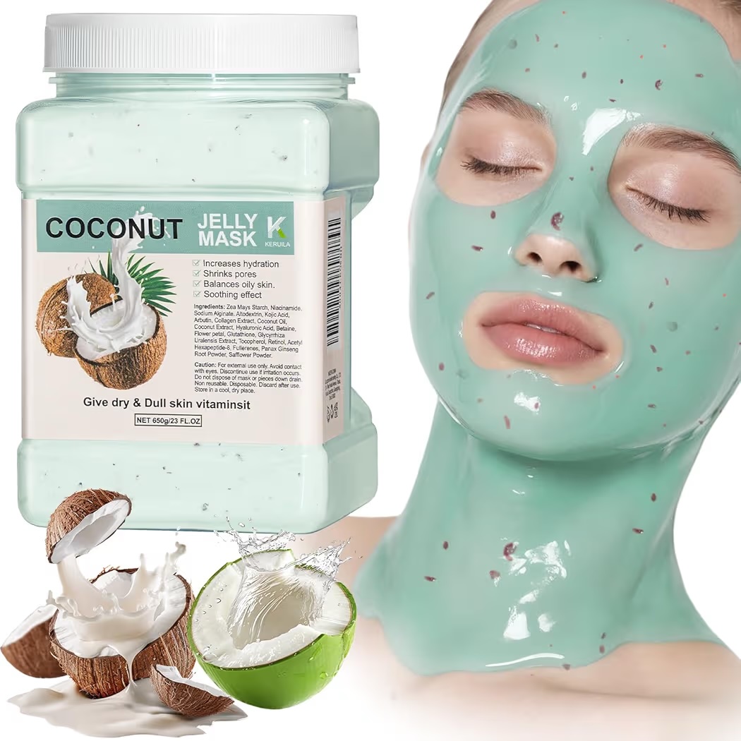 ماسك جيلي جوز الهند Coconut Jelly Mask لترطيب وتهدئة البشرة – (650g) | Coconut Jelly Mask