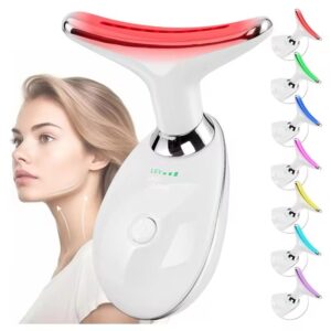 جهاز شد ورفع الرقبة والوجه LED & EMS – 7 ألوان ضوئية