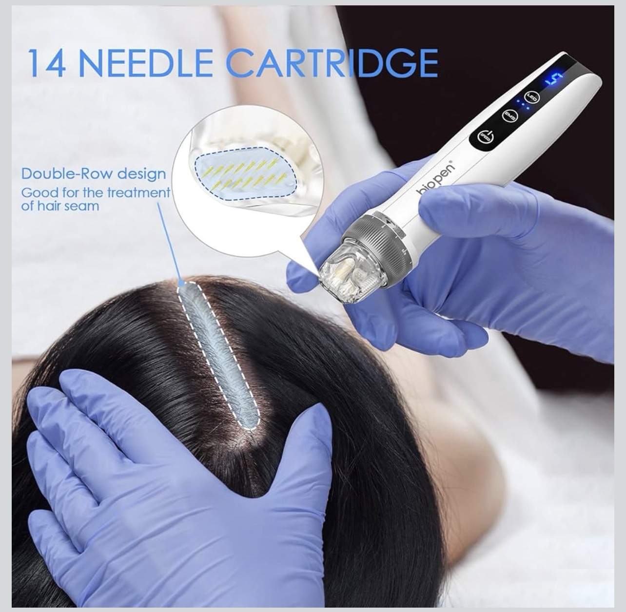 سنون جهاز Bio Pen Q2 (Bio Pen Q2 Cartridges - 9/14/25 Pins) - Image 2