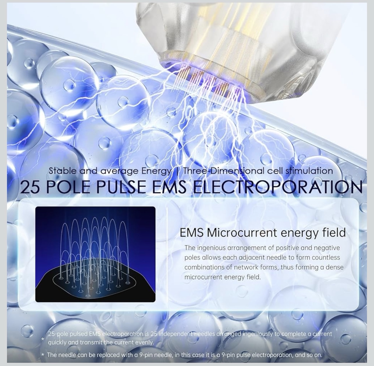 سنون جهاز Bio Pen Q2 (Bio Pen Q2 Cartridges - 9/14/25 Pins) - Image 3