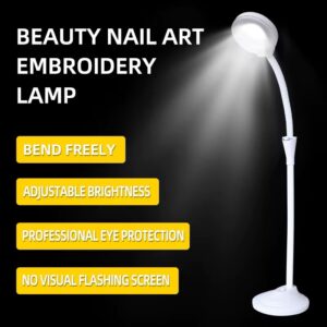 عدسة ليد احترافية للجلدية والتجميل – Professional LED Magnifying Lamp for Dermatology & Beauty