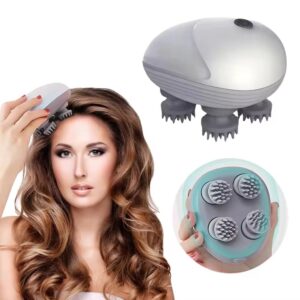 جهاز تدليك فروة الرأس الكهربائي للاسترخاء وتحفيز نمو الشعر | Electric Scalp Massager