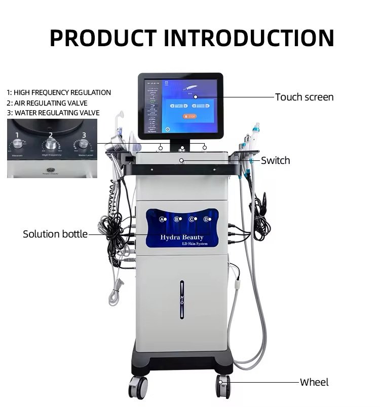 Hydra Beauty 18 in 1 – جهاز هيدرافيشل 18 وظيفة الشكل الجديد لتنظيف وتجديد البشرة | New Edition 18 Function - Image 6