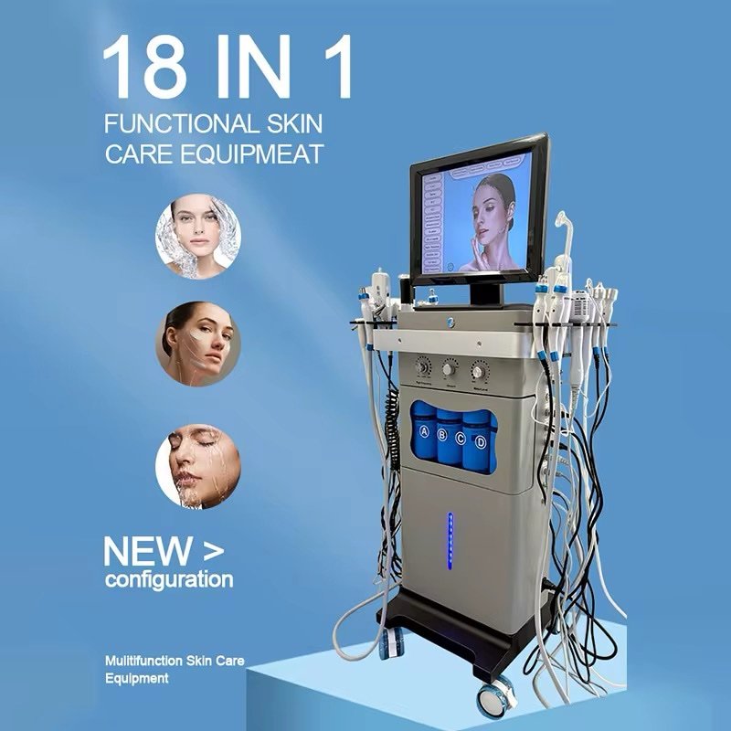 Hydra Beauty 18 in 1 – جهاز هيدرافيشل 18 وظيفة الشكل الجديد لتنظيف وتجديد البشرة | New Edition 18 Function - Image 3