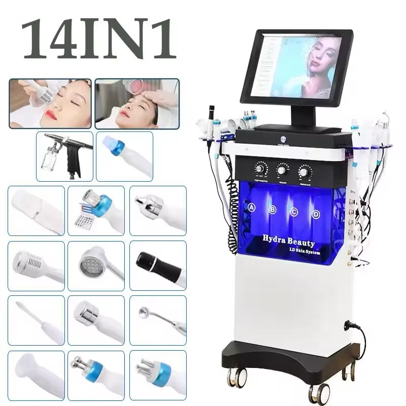Hydra Beauty 14 in 1 – جهاز هيدرافيشل 14 مرحلة لتنظيف وتجديد البشرة - Image 4