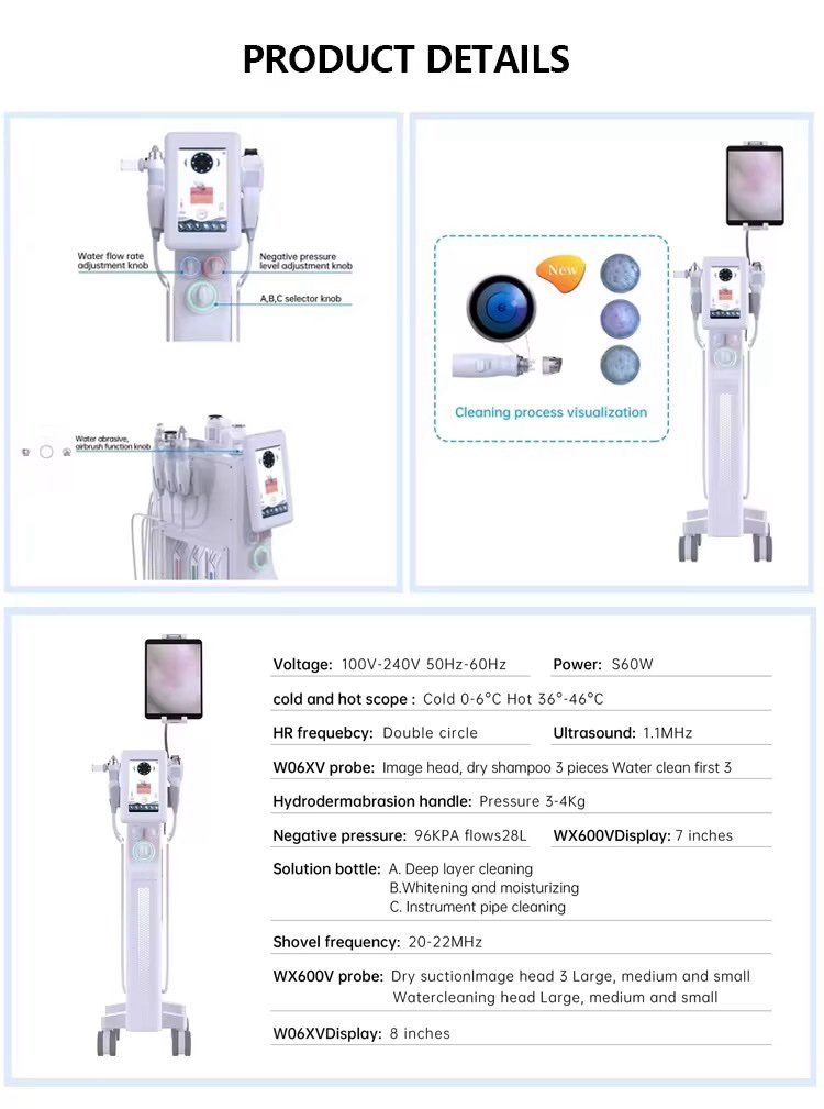 Hydrafacial New Face Plus – جهاز هيدرافيشل الشكل الجديد لتنظيف عميق وترطيب وتفتيح البشرة | New Face Plus - Image 9