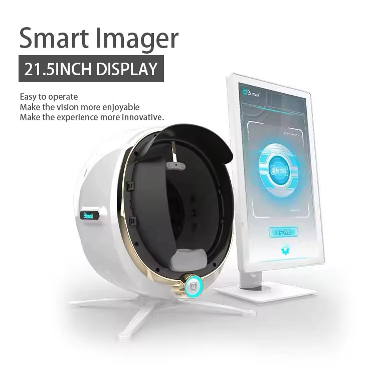 3D AI Facial Skin Analyzer – جهاز تحليل البشرة الذكي 3D بتقنية الـ8 أطياف وكاميرا 28MP | Smart Skin Diagnostic Machine - Image 2