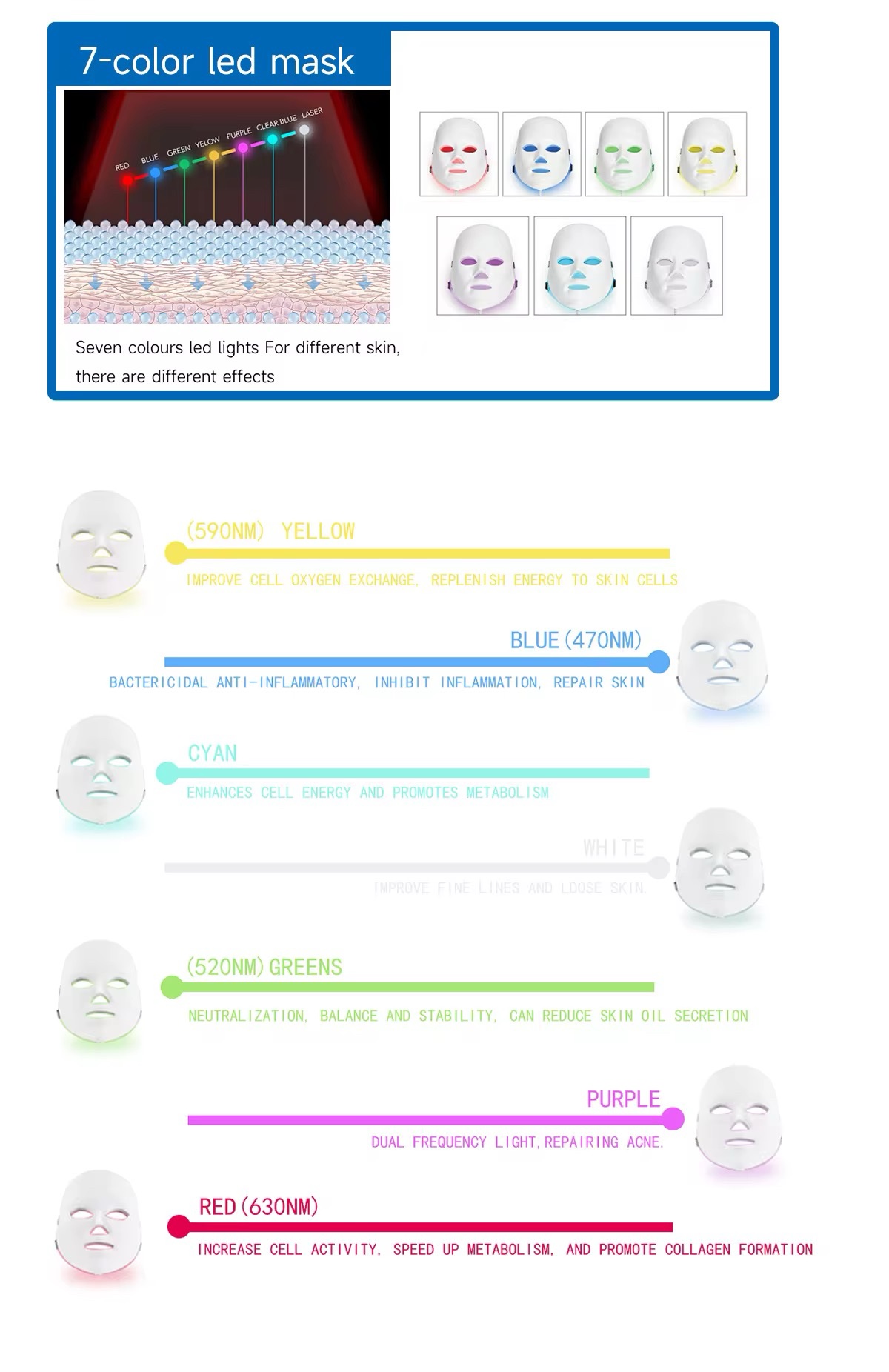 Hydrafacial N7 Plus – جهاز هيدرافيشل 7 في 1 لتنظيف البشرة - Image 8