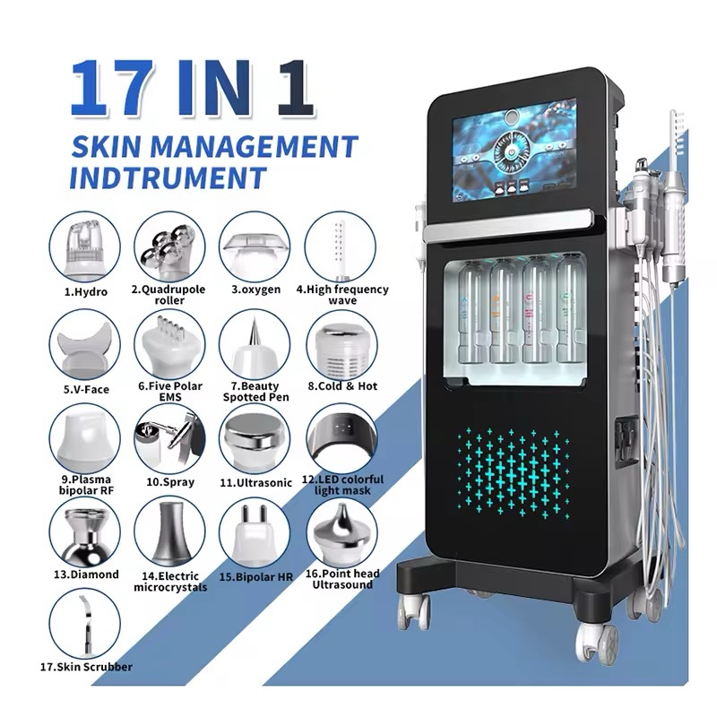 Hydrafacial New Face Max – جهاز نيو فيس ماكس 17 تقنية احترافية لتنظيف وشد البشرة - Image 2