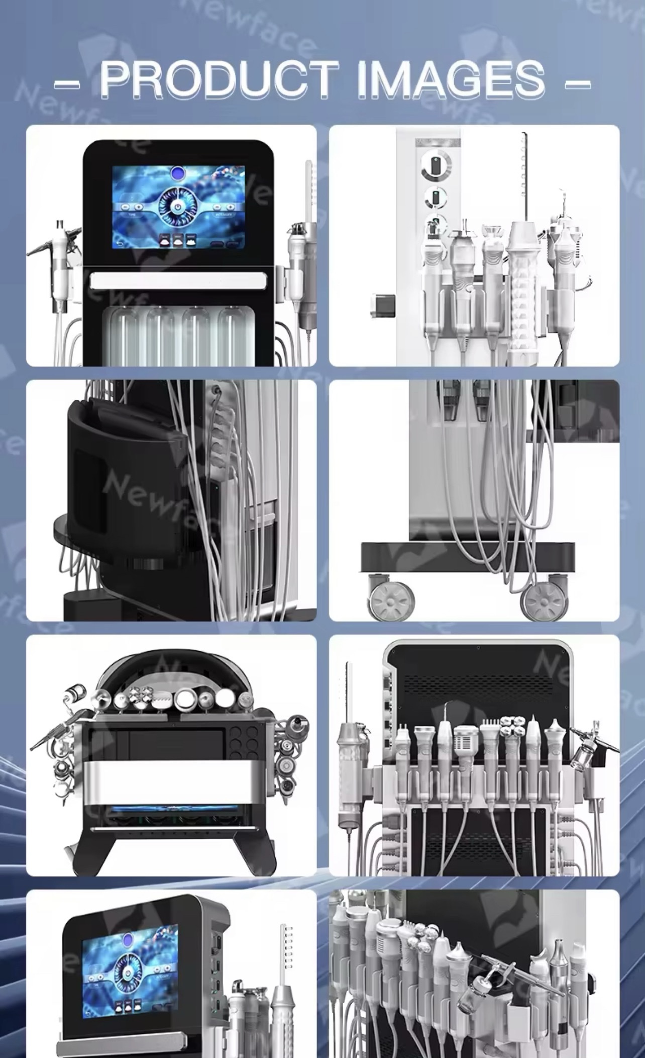 Hydrafacial New Face Max – جهاز نيو فيس ماكس 17 تقنية احترافية لتنظيف وشد البشرة - Image 3