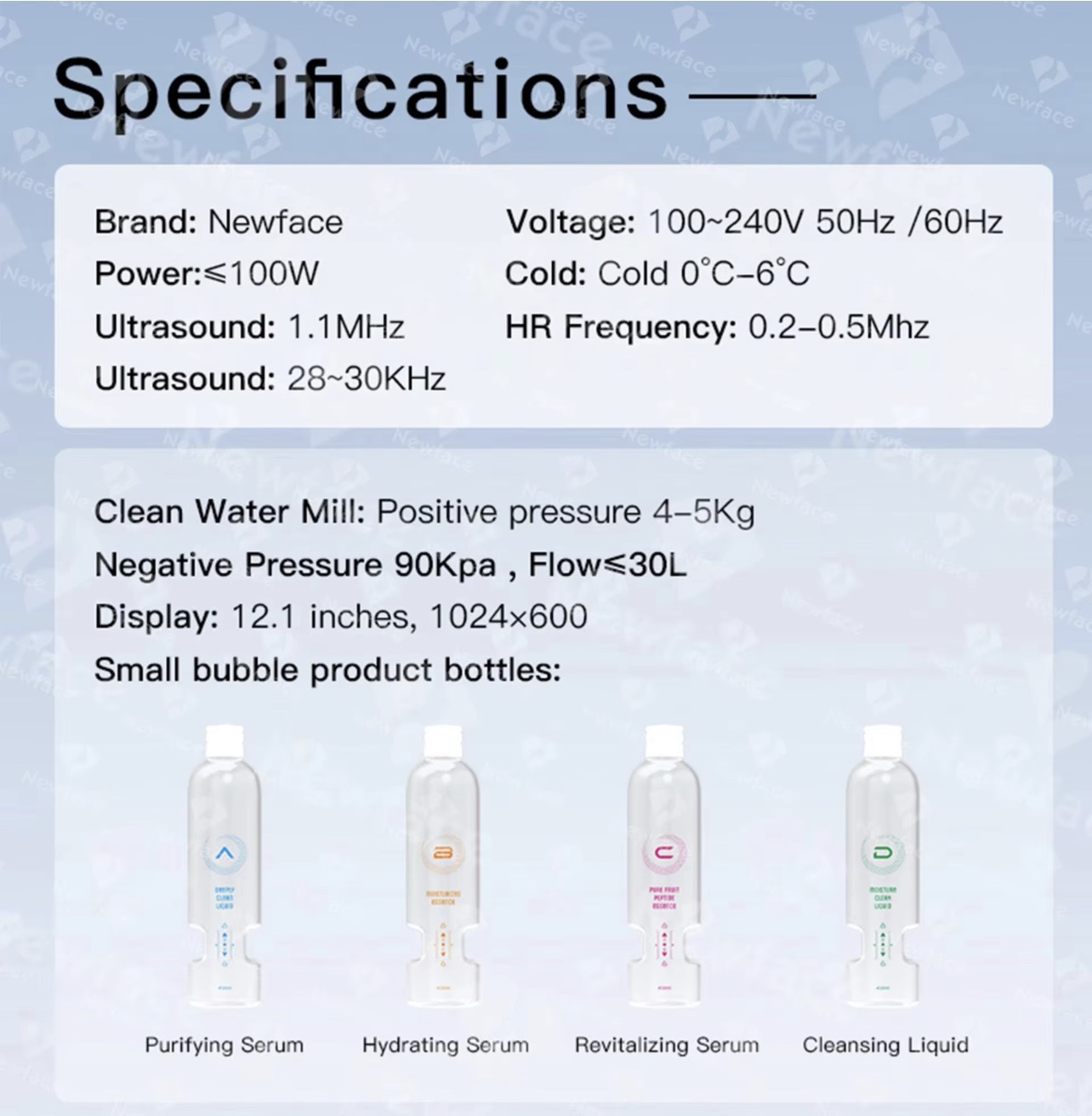 Hydrafacial New Face Max – جهاز نيو فيس ماكس 17 تقنية احترافية لتنظيف وشد البشرة - Image 4