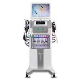 Skin Instrument 12 – جهاز تنظيف البشرة المتكامل مع ديرما سكوب عالي الدقة لكشف مشاكل البشرة والشعر