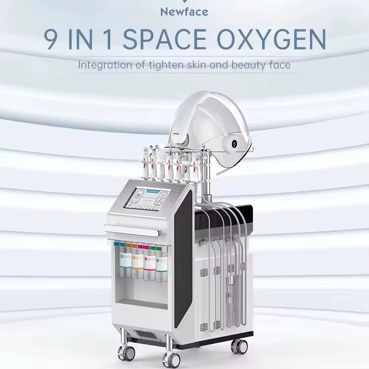 Hydrafacial Space Oxygen Dome 9-in-1 – جهاز الهيدرافيشل بخوذة الأوكسجين عالية التركيز - Image 4