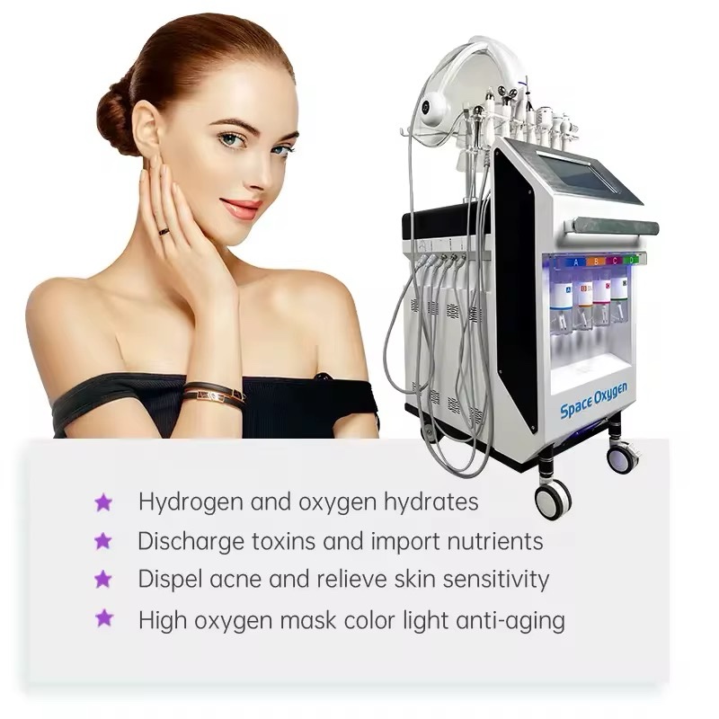 Hydrafacial Space Oxygen Dome 9-in-1 – جهاز الهيدرافيشل بخوذة الأوكسجين عالية التركيز - Image 9