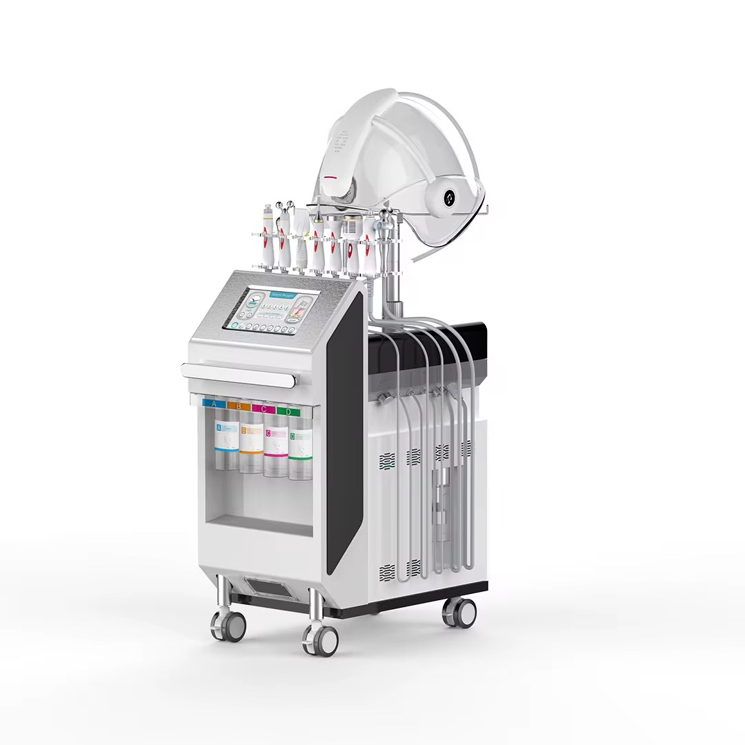 Hydrafacial Space Oxygen Dome 9-in-1 – جهاز الهيدرافيشل بخوذة الأوكسجين عالية التركيز - Image 12