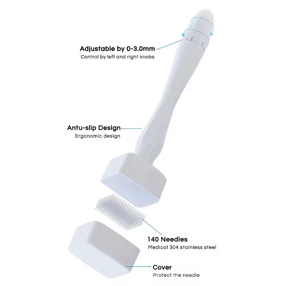 Derma Stamp Microneedling – أداة المايكرونيدلينج الاحترافية للبشرة والشعر - Image 6
