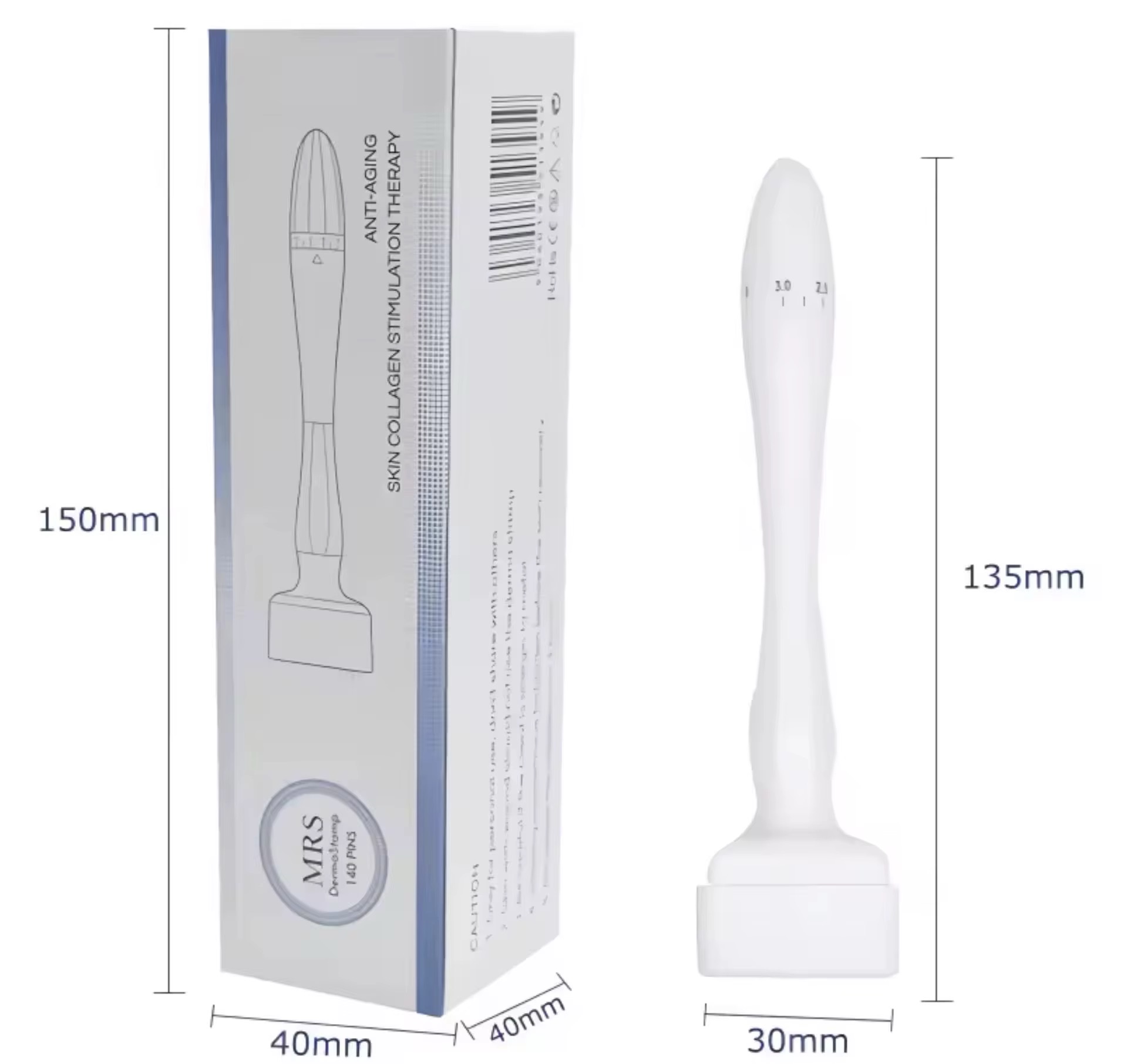 Derma Stamp Microneedling – أداة المايكرونيدلينج الاحترافية للبشرة والشعر - Image 8