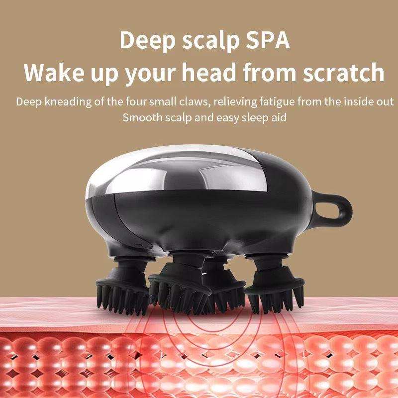 Luxury Scalp Therapy Pro – Smart Waterproof Head Massager - Image 5