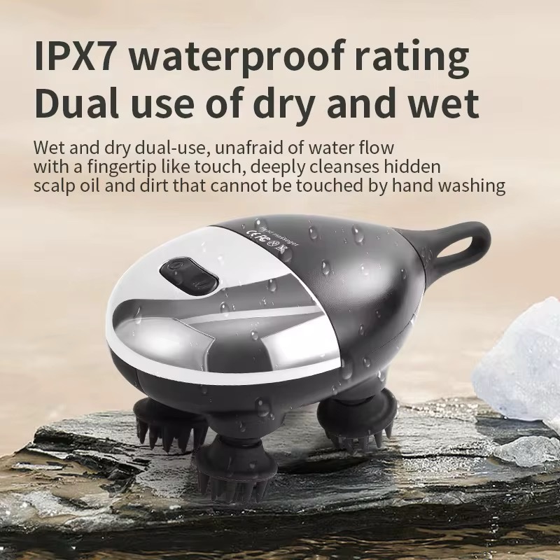 Luxury Scalp Therapy Pro – Smart Waterproof Head Massager - Image 7
