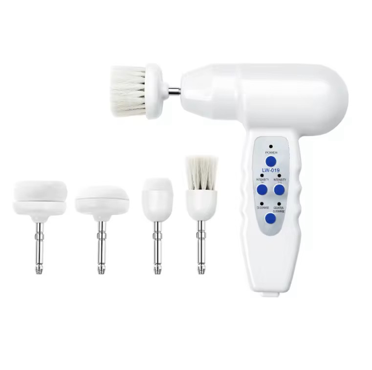 جهاز تنظيف وتقشير البشرة الدوّار الاحترافي | Professional Rotary Facial Cleansing & Exfoliation Device - Image 2