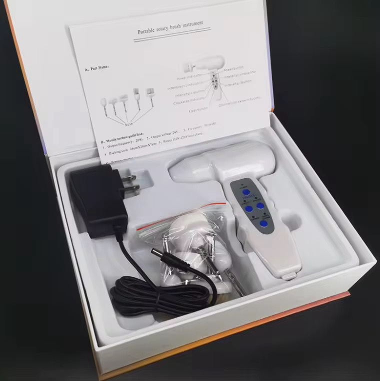 جهاز تنظيف وتقشير البشرة الدوّار الاحترافي | Professional Rotary Facial Cleansing & Exfoliation Device - Image 5