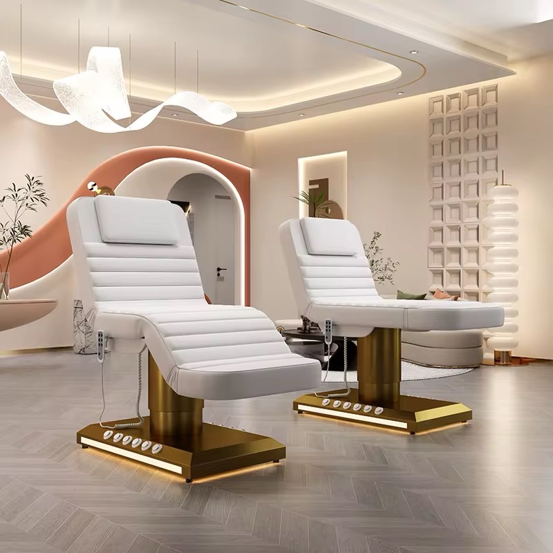 سرير العناية التجميلية الكهربائي الفاخر | Luxury Electric Beauty Treatment Bed - Image 10