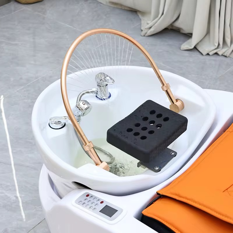 سرير غسيل الشعر والشزلونج العلاجي بالمساج | Luxury Shampoo Bed with Massage System. - Image 6