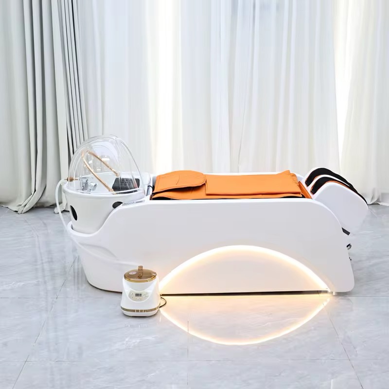 سرير غسيل الشعر والشزلونج العلاجي بالمساج | Luxury Shampoo Bed with Massage System. - Image 11