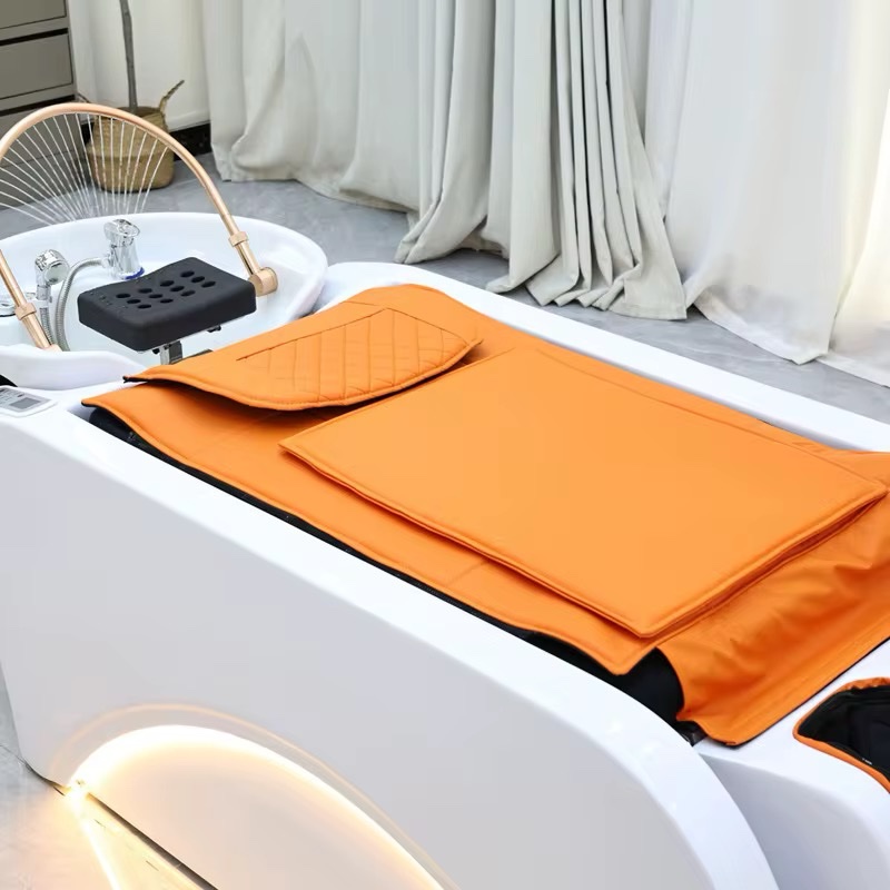 سرير غسيل الشعر والشزلونج العلاجي بالمساج | Luxury Shampoo Bed with Massage System. - Image 8