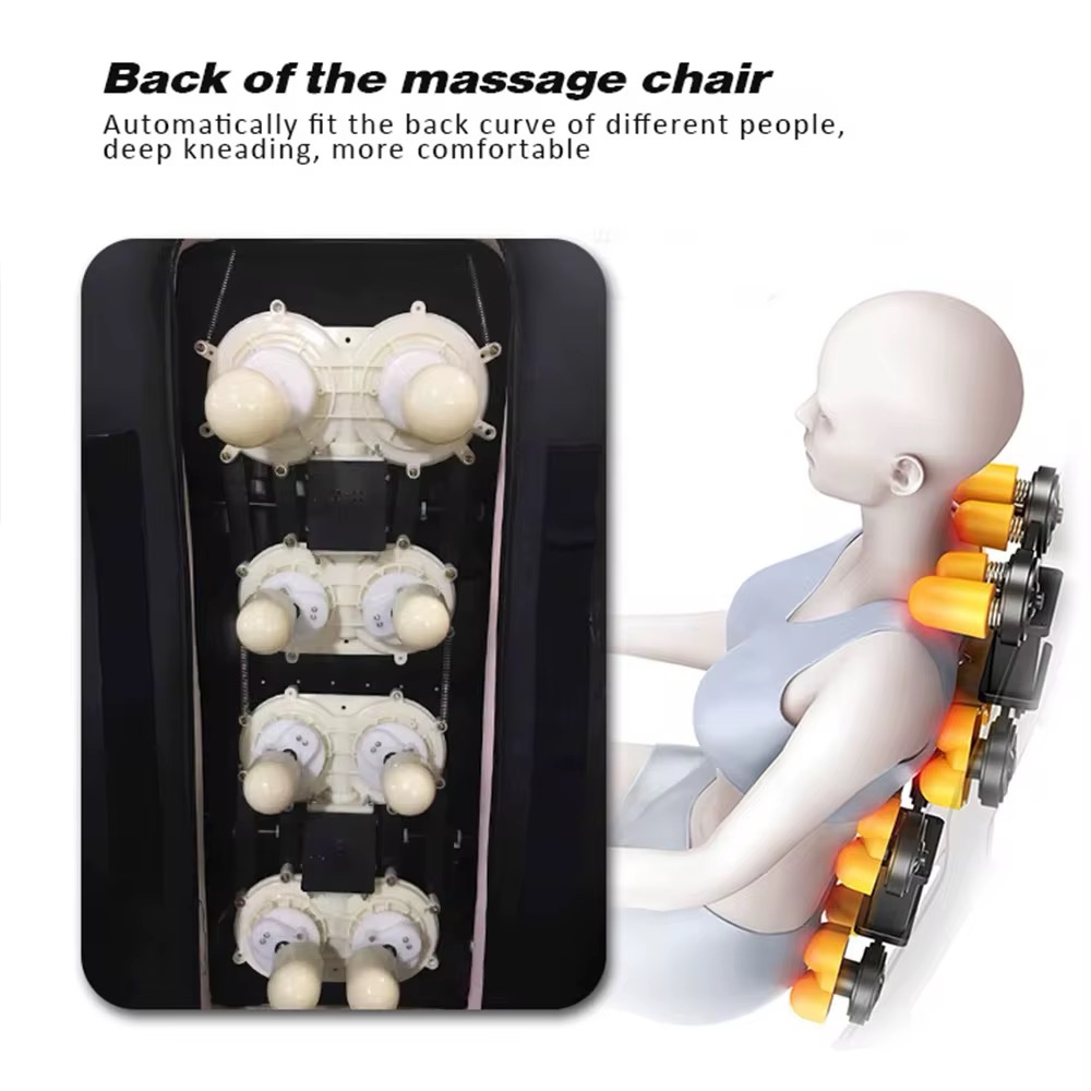 شزلونج باديكير فاخر مع مساج مدمج | Luxury Pedicure Spa Chaise Lounge - Image 8