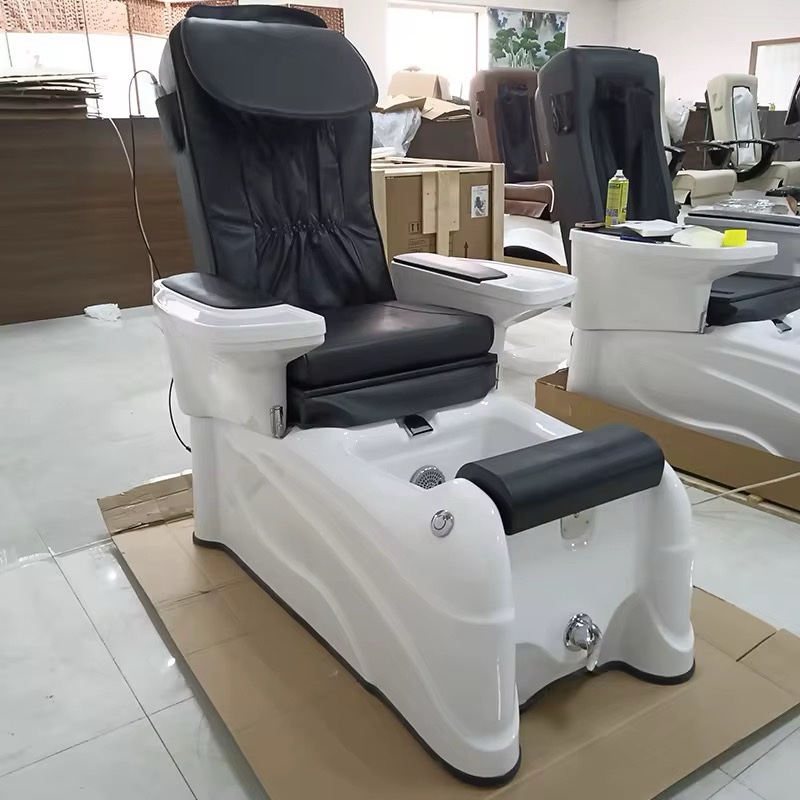 شزلونج باديكير فاخر مع مساج مدمج | Luxury Pedicure Spa Chaise Lounge - Image 3