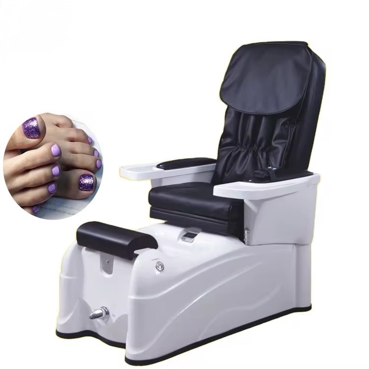 شزلونج باديكير فاخر مع مساج مدمج | Luxury Pedicure Spa Chaise Lounge